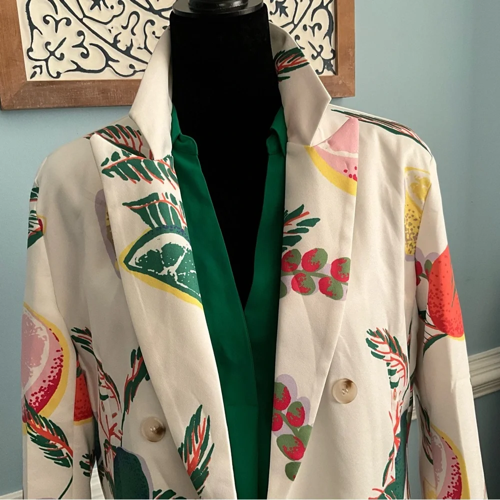 Ann Taylor Blouse Large Blouse Kelly Green Top - Picture 3 of 10